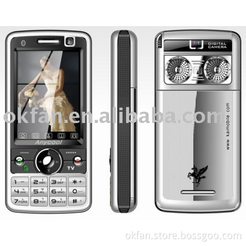 T618 TV phone Dual Sim card TV phone with FM & Bluetooth T618(Anycool)